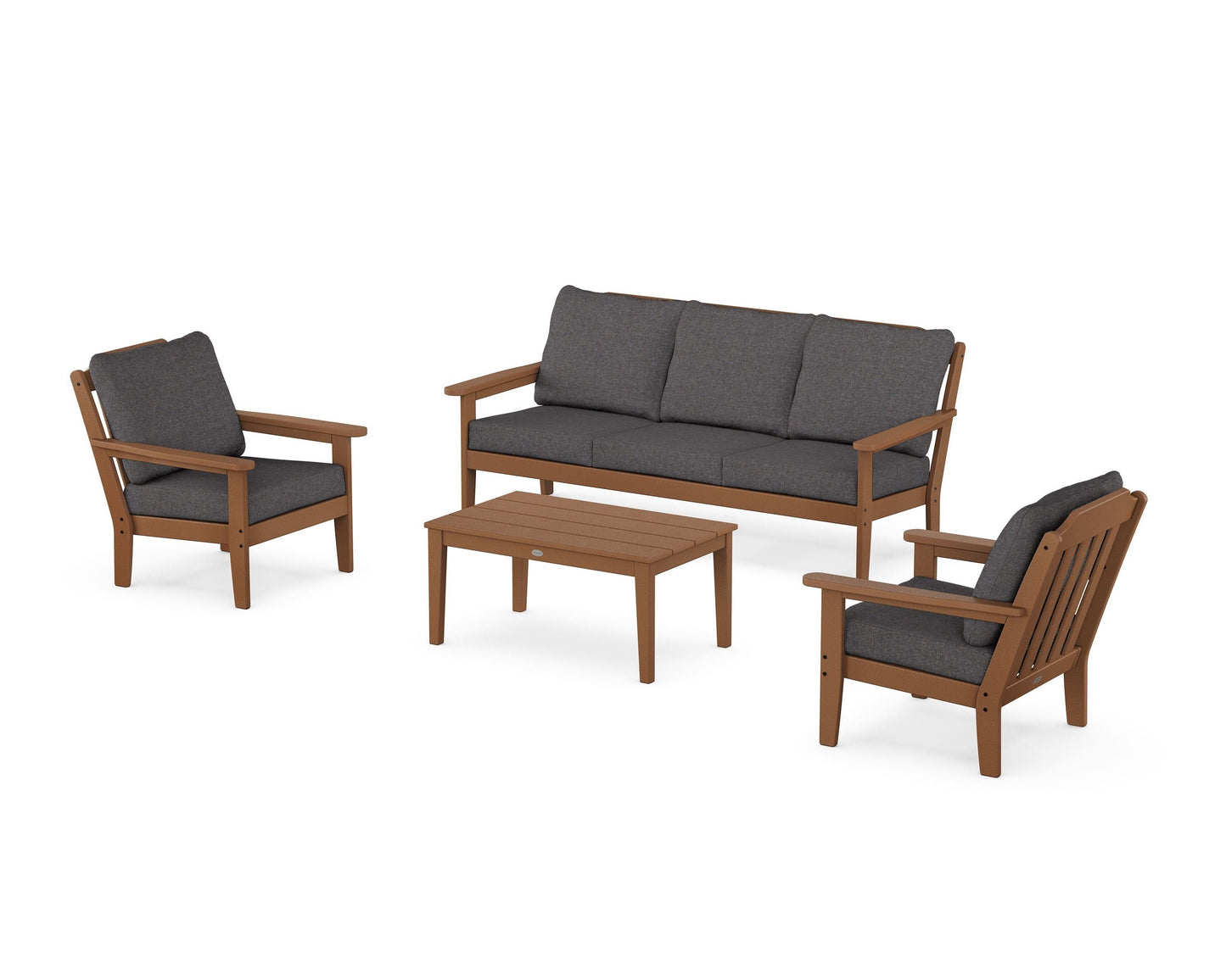 Cottage 4-Piece Deep Seating Set with Sofa