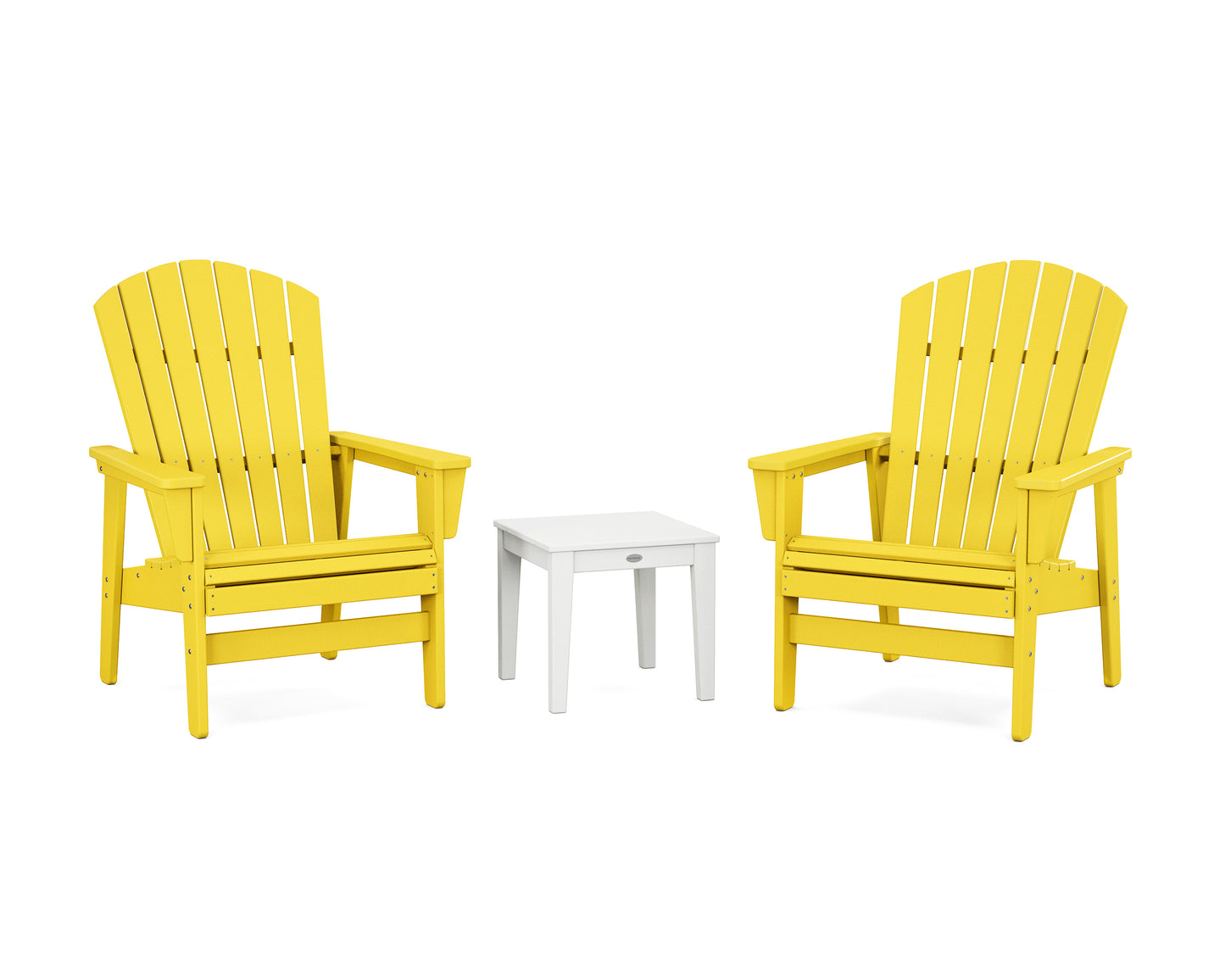 3-Piece Nautical Grand Upright Adirondack Set