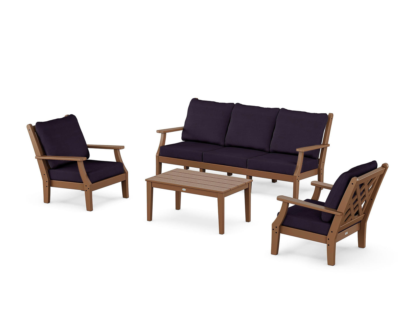 Wovendale 4-Piece Deep Seating Set with Sofa