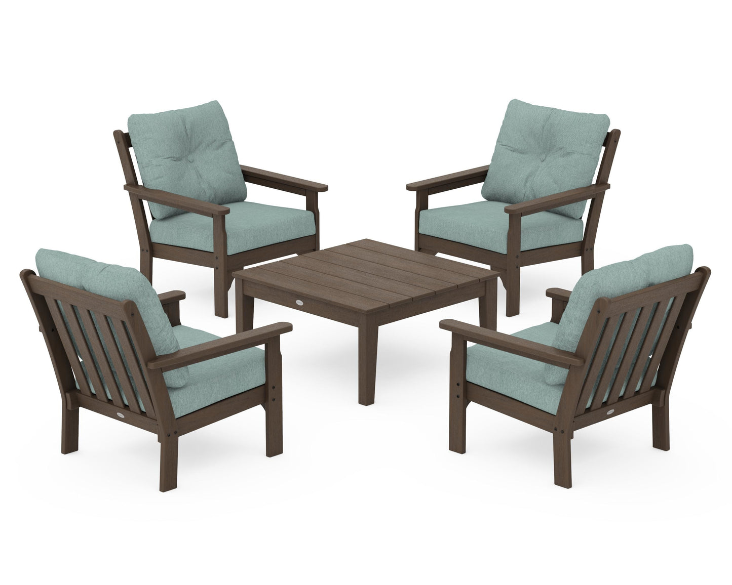 Vineyard 5-Piece Deep Seating Conversation Set