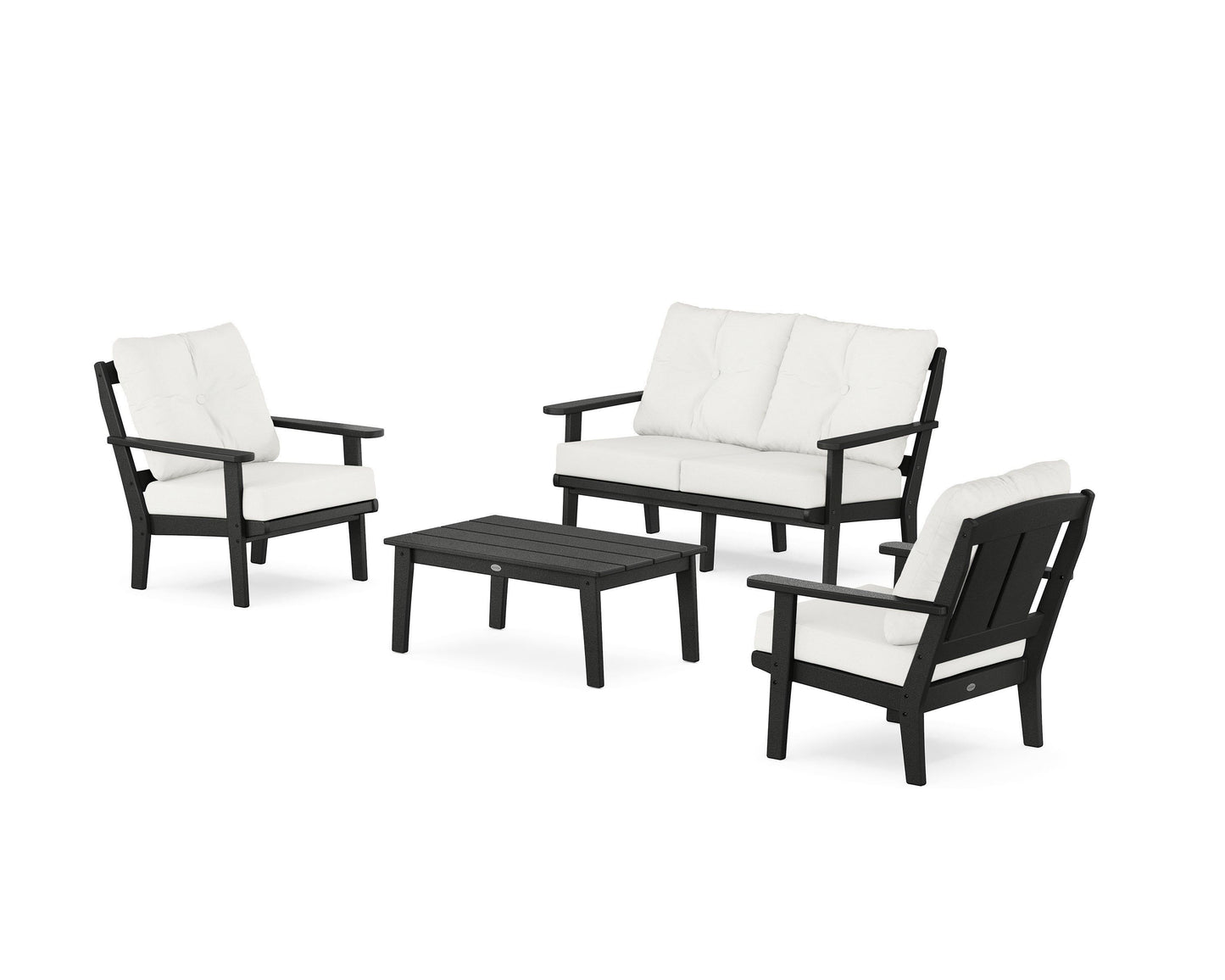 Mission 4-Piece Deep Seating Set with Loveseat