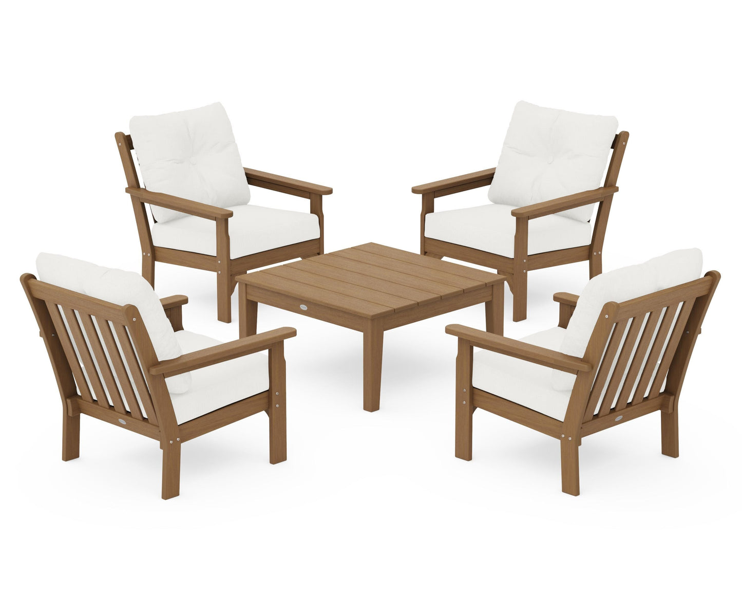 Vineyard 5-Piece Deep Seating Conversation Set