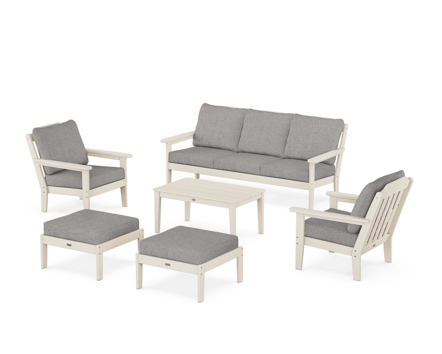 Cottage 6-Piece Lounge Sofa Set