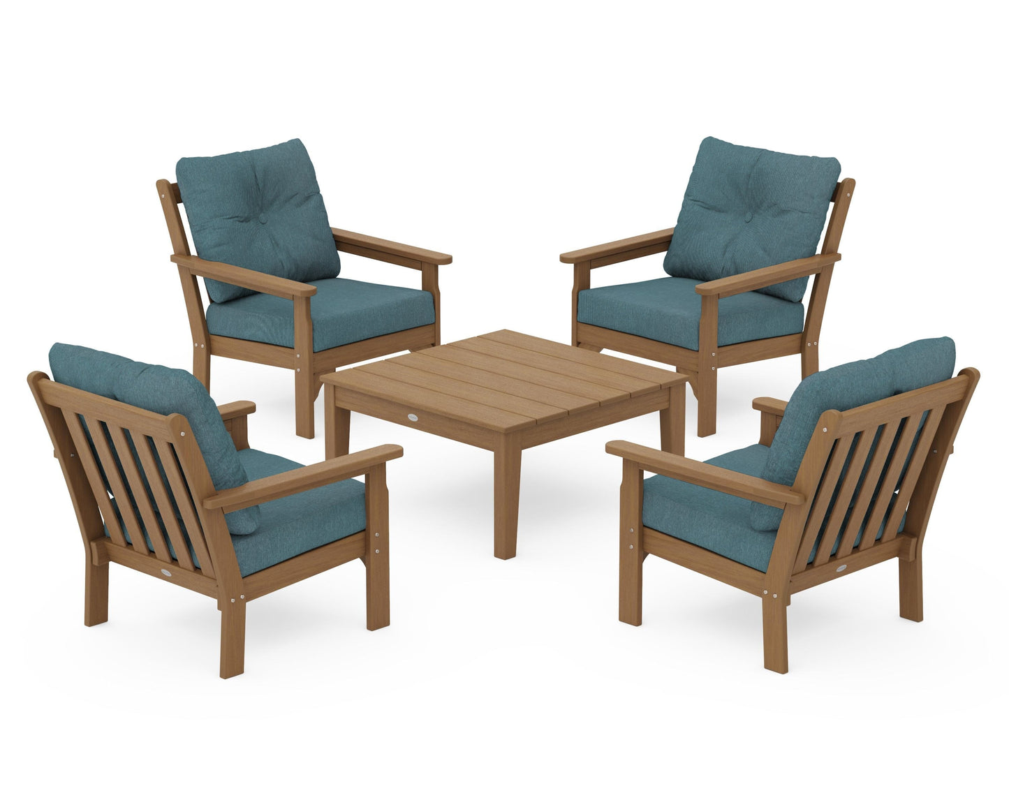 Vineyard 5-Piece Deep Seating Conversation Set