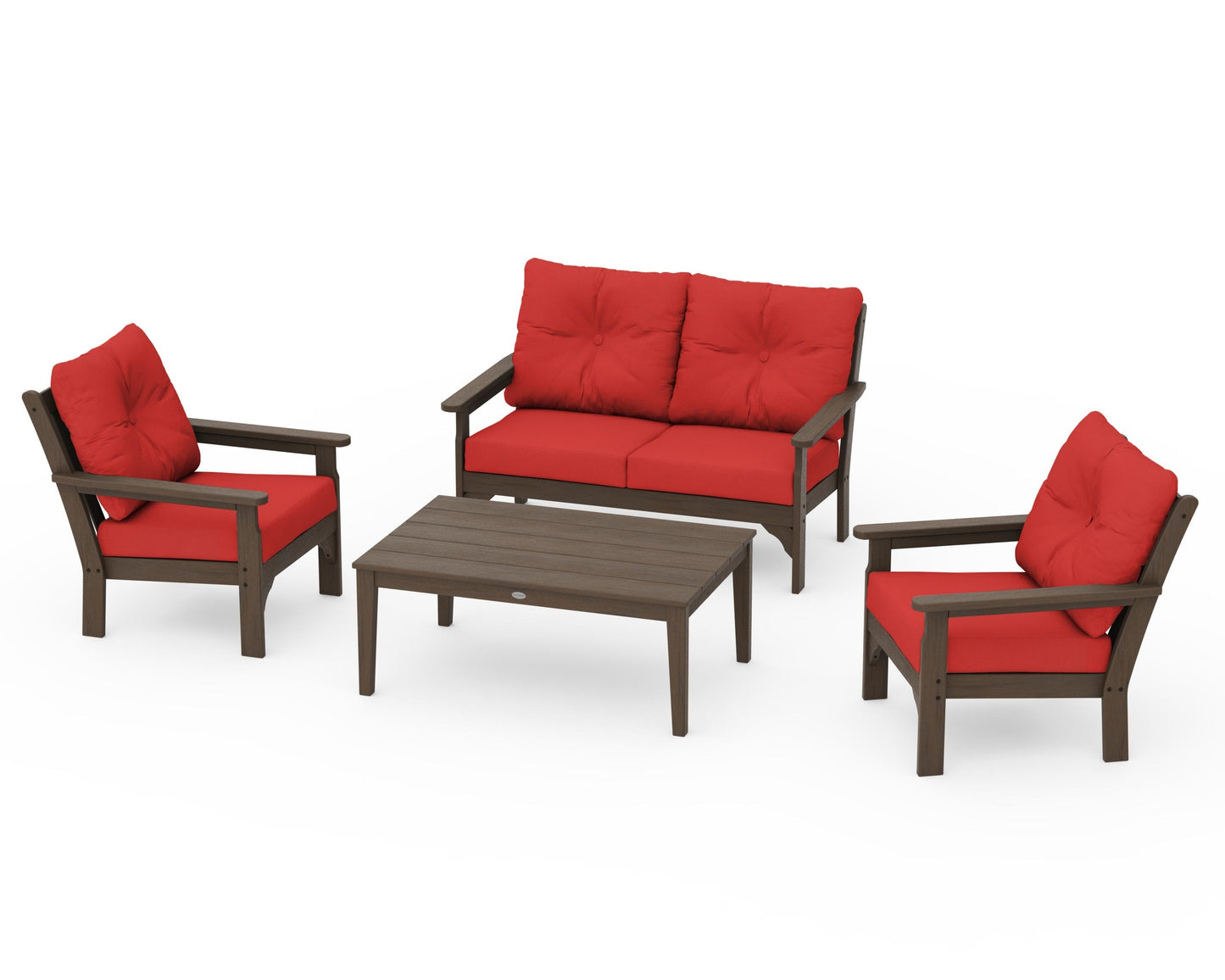 Vineyard 4-Piece Deep Seating Set