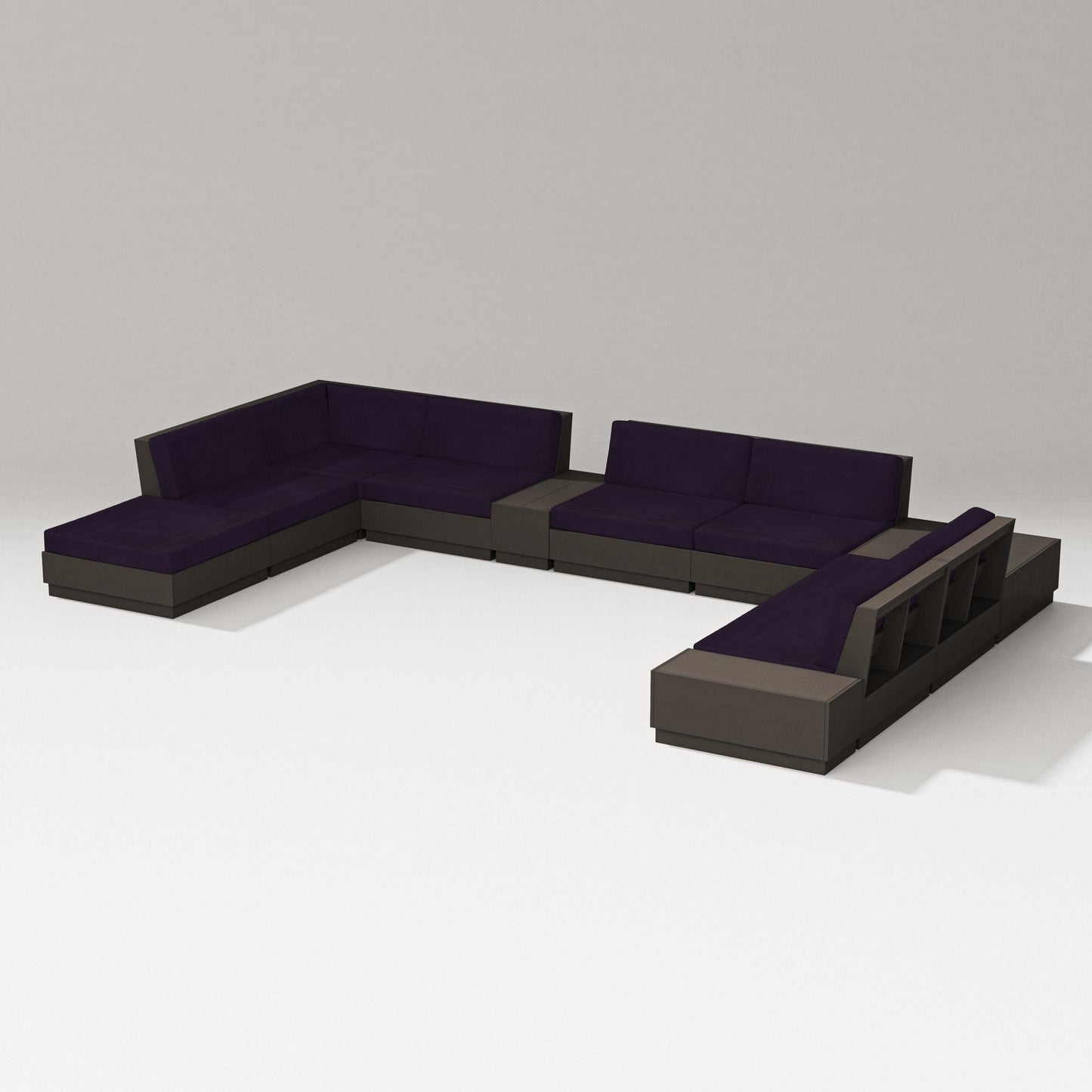 Elevate 11-Piece Conversation Sectional Set