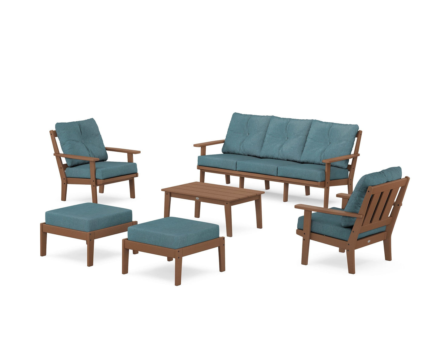 Oxford 6-Piece Lounge Sofa Set