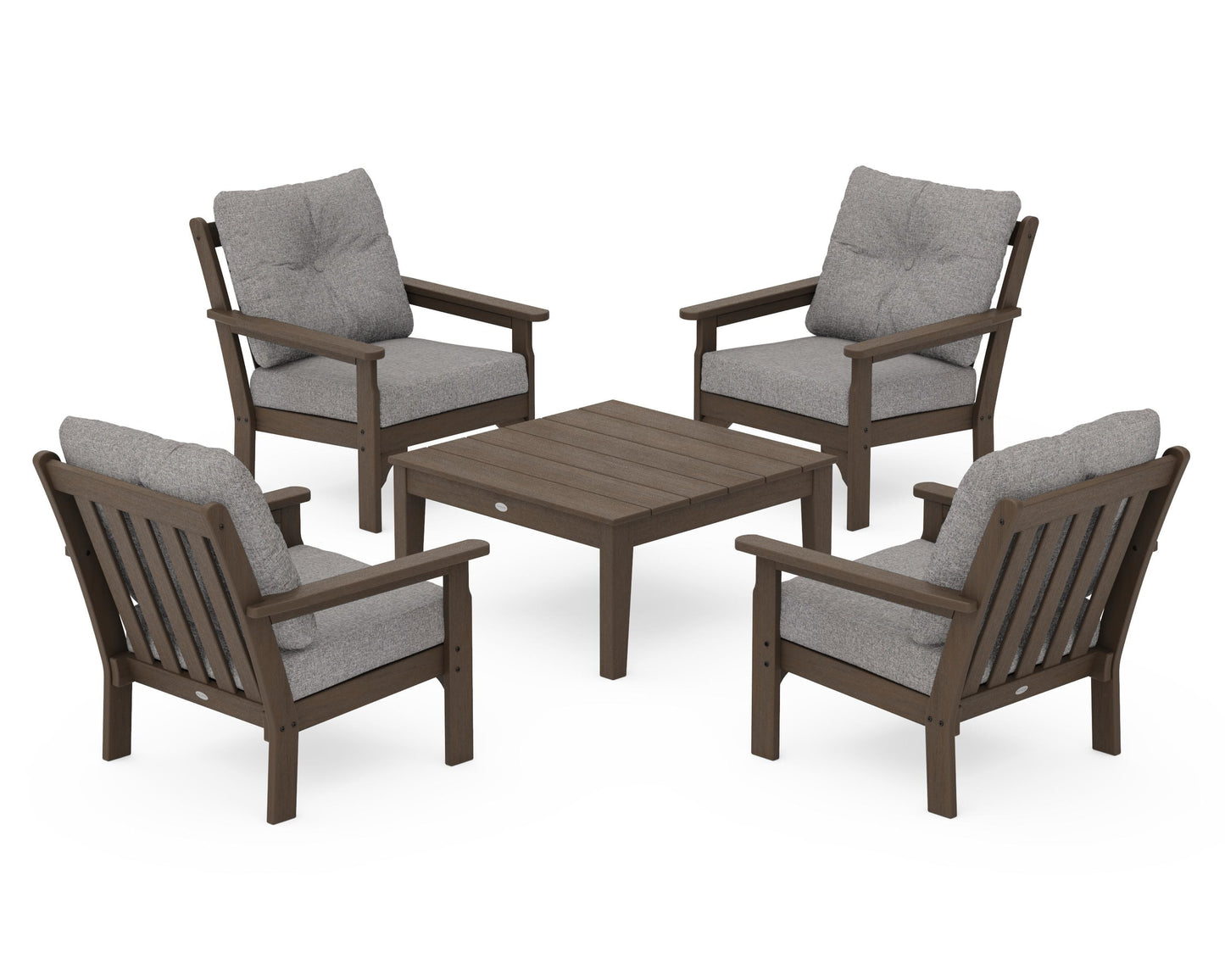 Vineyard 5-Piece Deep Seating Conversation Set