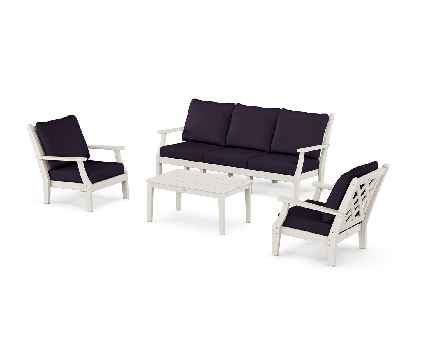 Wovendale 4-Piece Deep Seating Set with Sofa