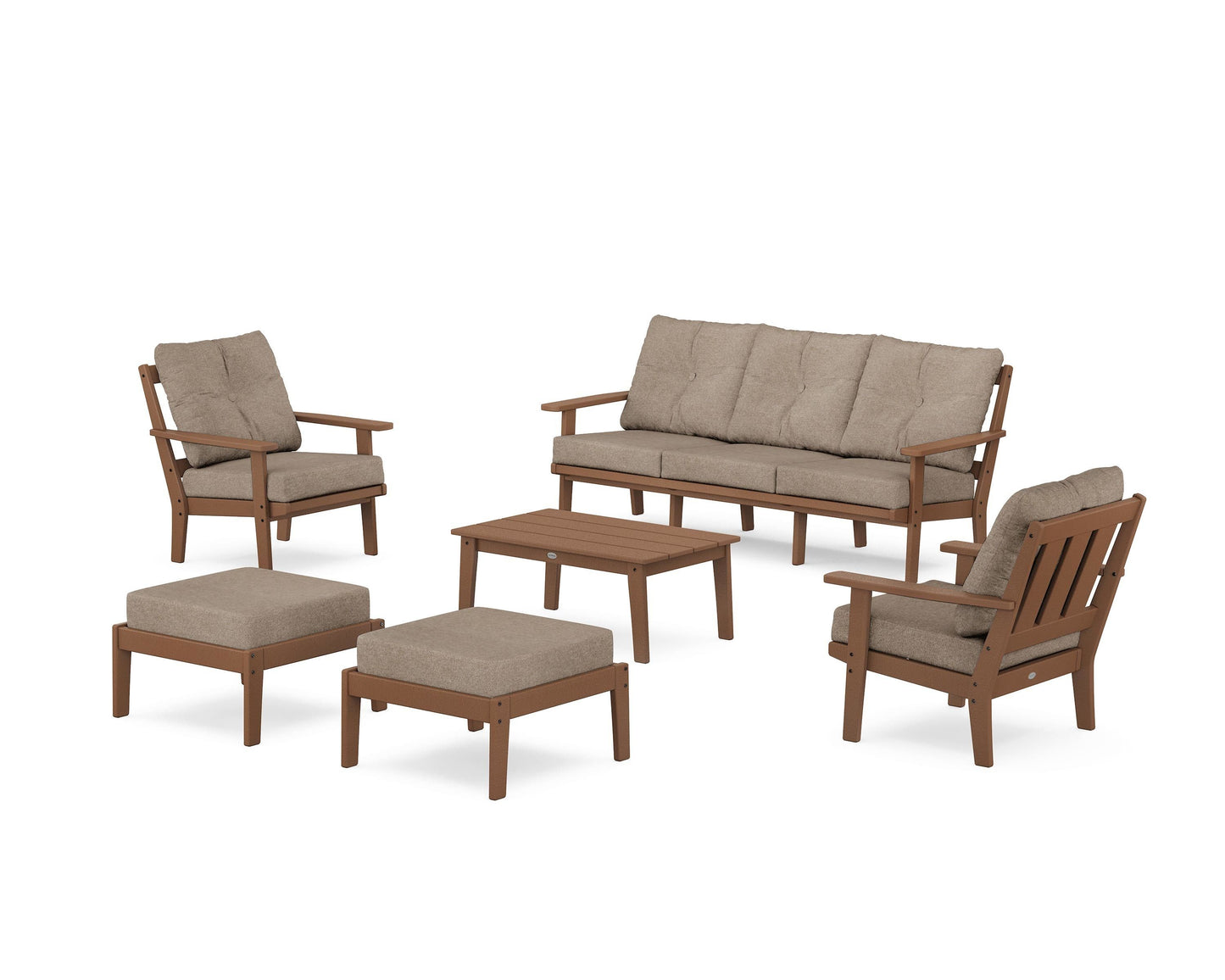 Oxford 6-Piece Lounge Sofa Set