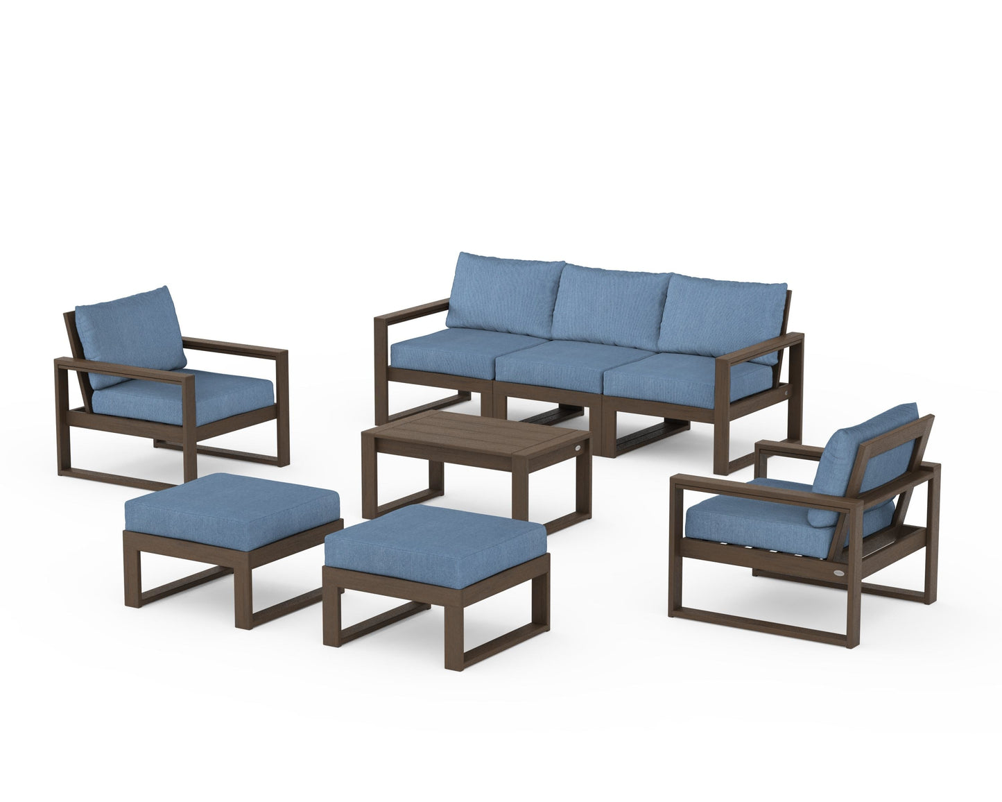 EDGE Sectional 8-Piece Lounge Sofa Set