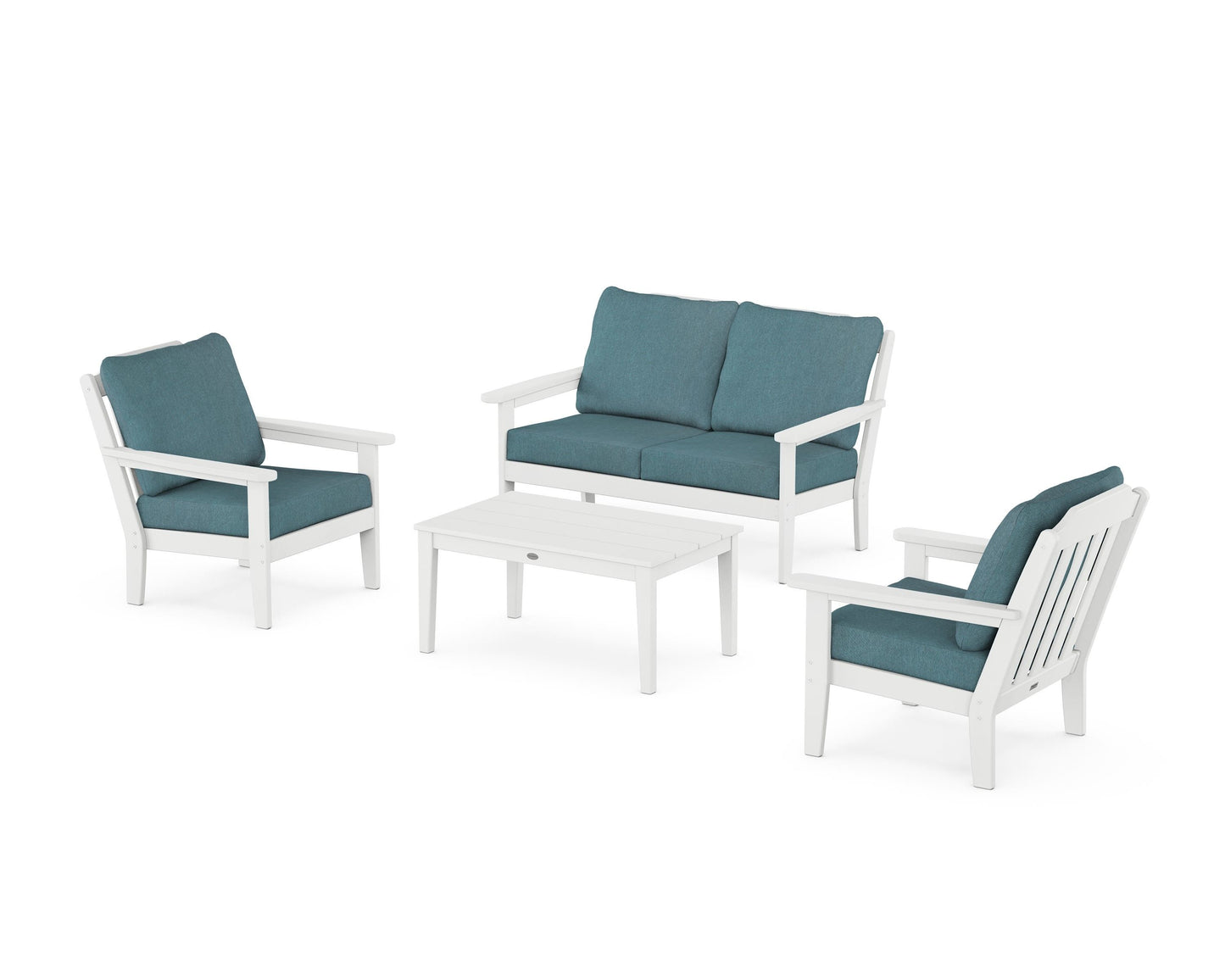 Cottage 4-Piece Deep Seating Set with Loveseat