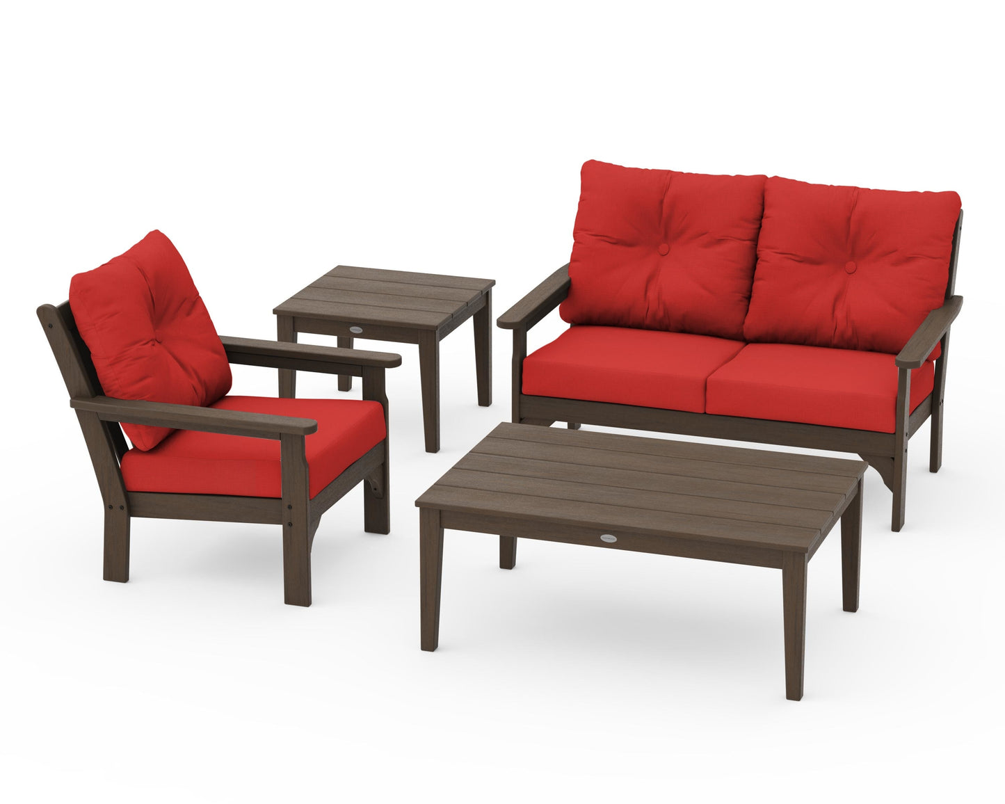 Vineyard 4-Piece Deep Seating Set