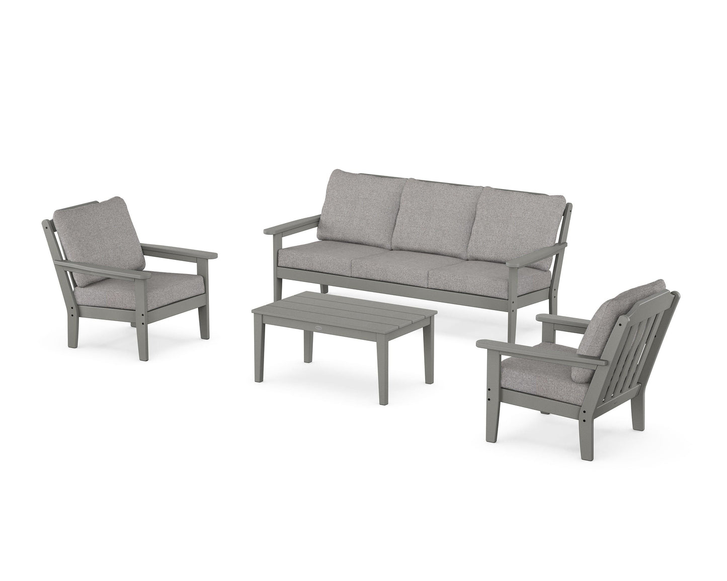 Cottage 4-Piece Deep Seating Set with Sofa