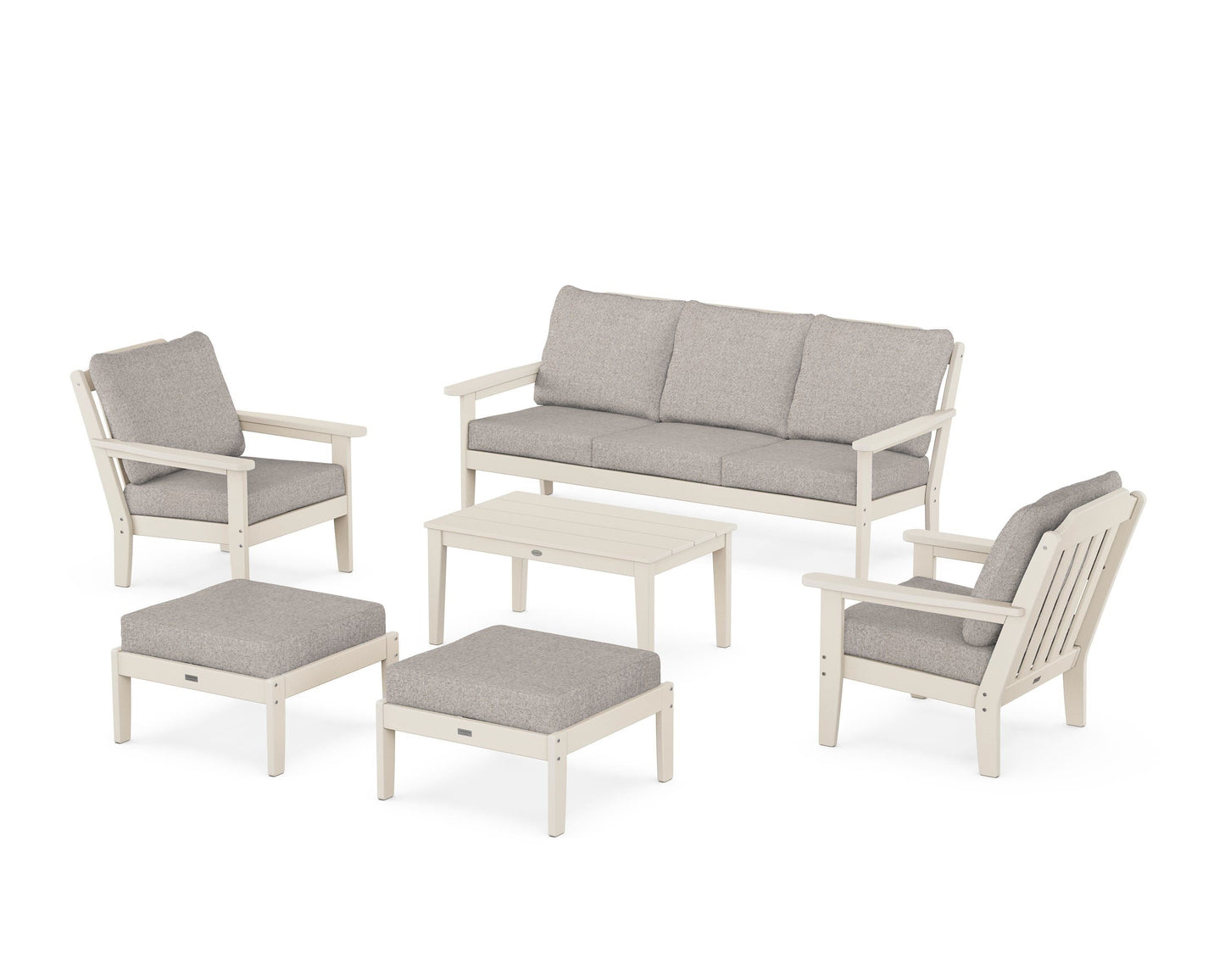 Cottage 6-Piece Lounge Sofa Set