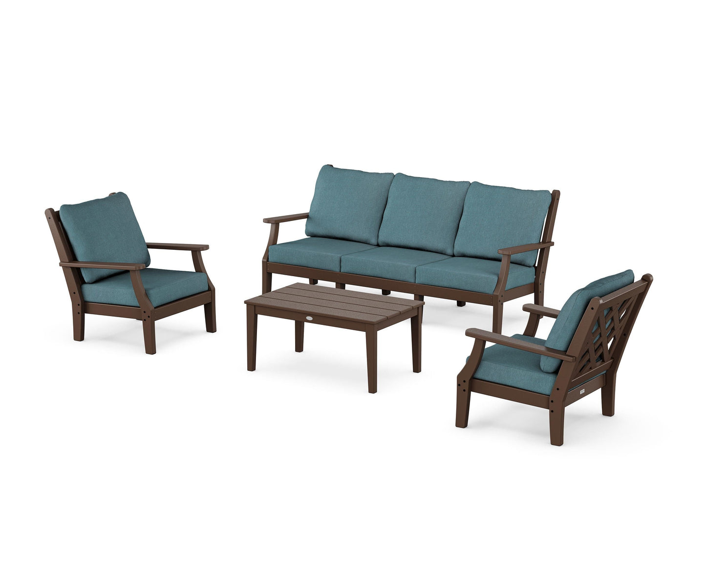 Wovendale 4-Piece Deep Seating Set with Sofa