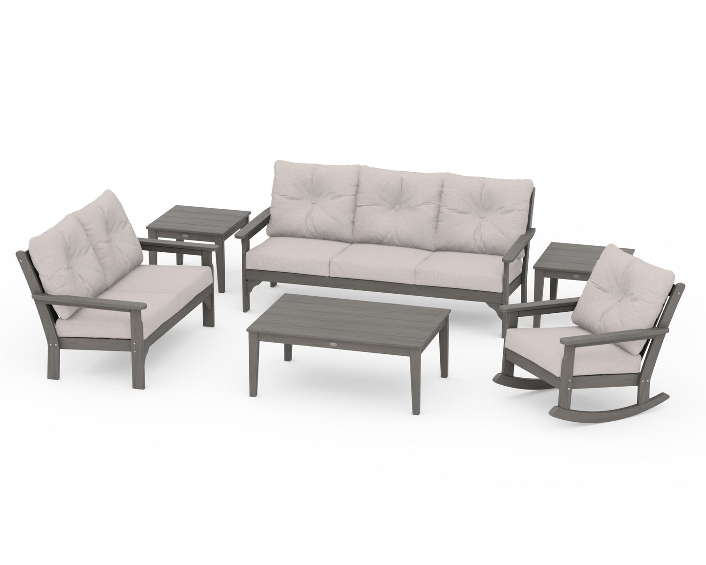 Vineyard 6-Piece Deep Seating Set
