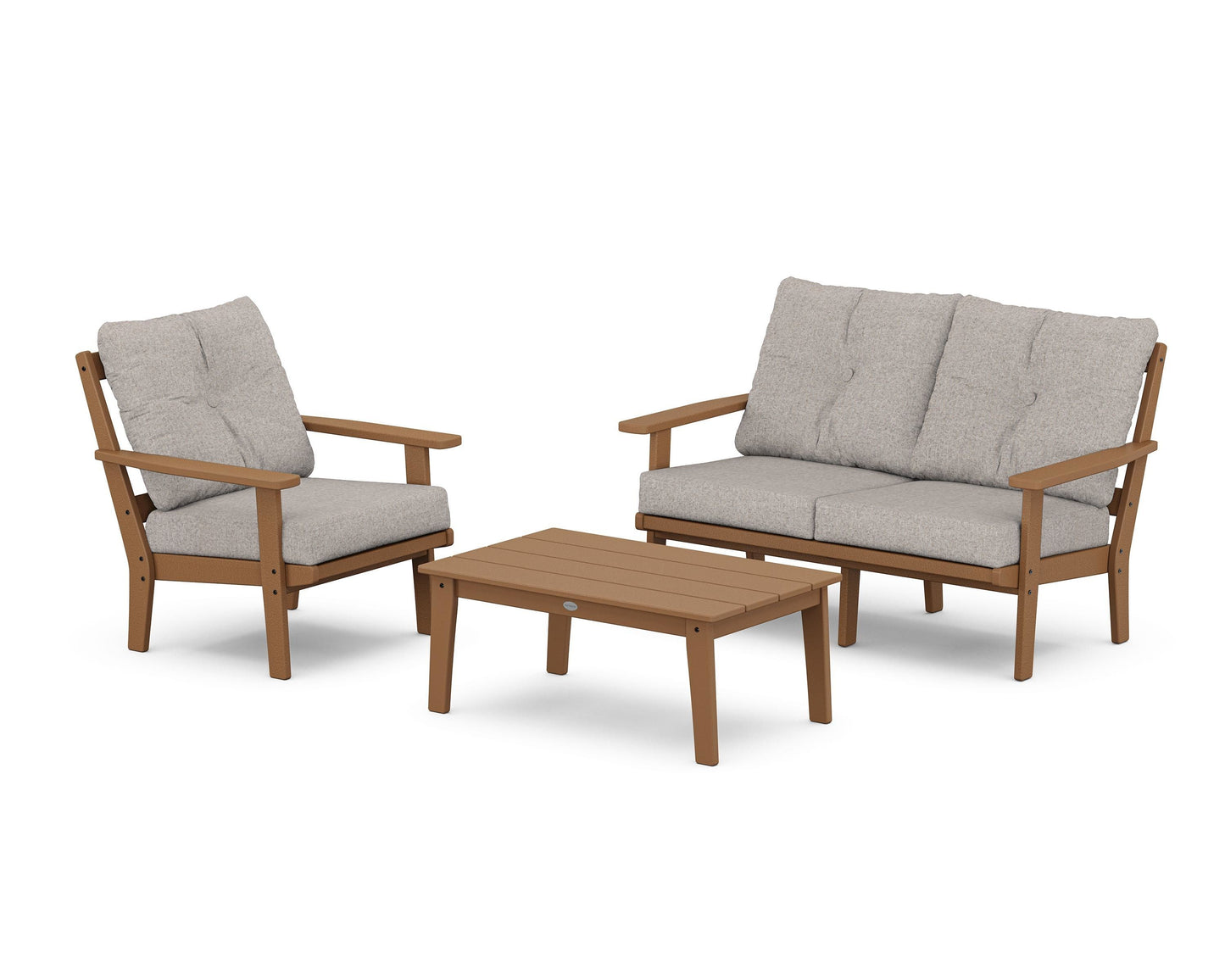 Oxford 3-Piece Deep Seating Set with Loveseat
