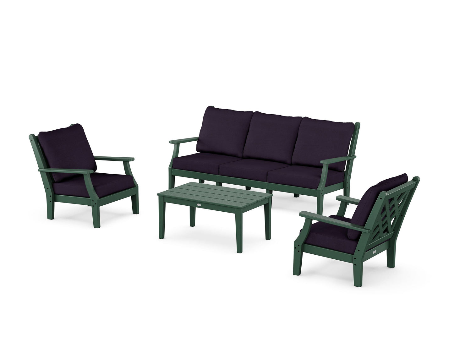 Wovendale 4-Piece Deep Seating Set with Sofa