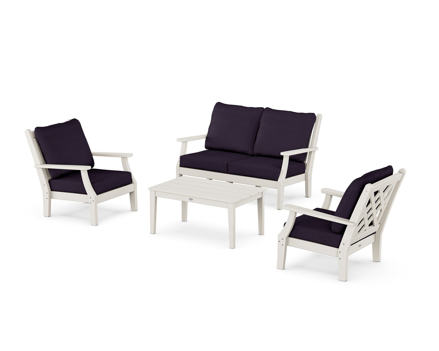Wovendale 4-Piece Deep Seating Set with Loveseat