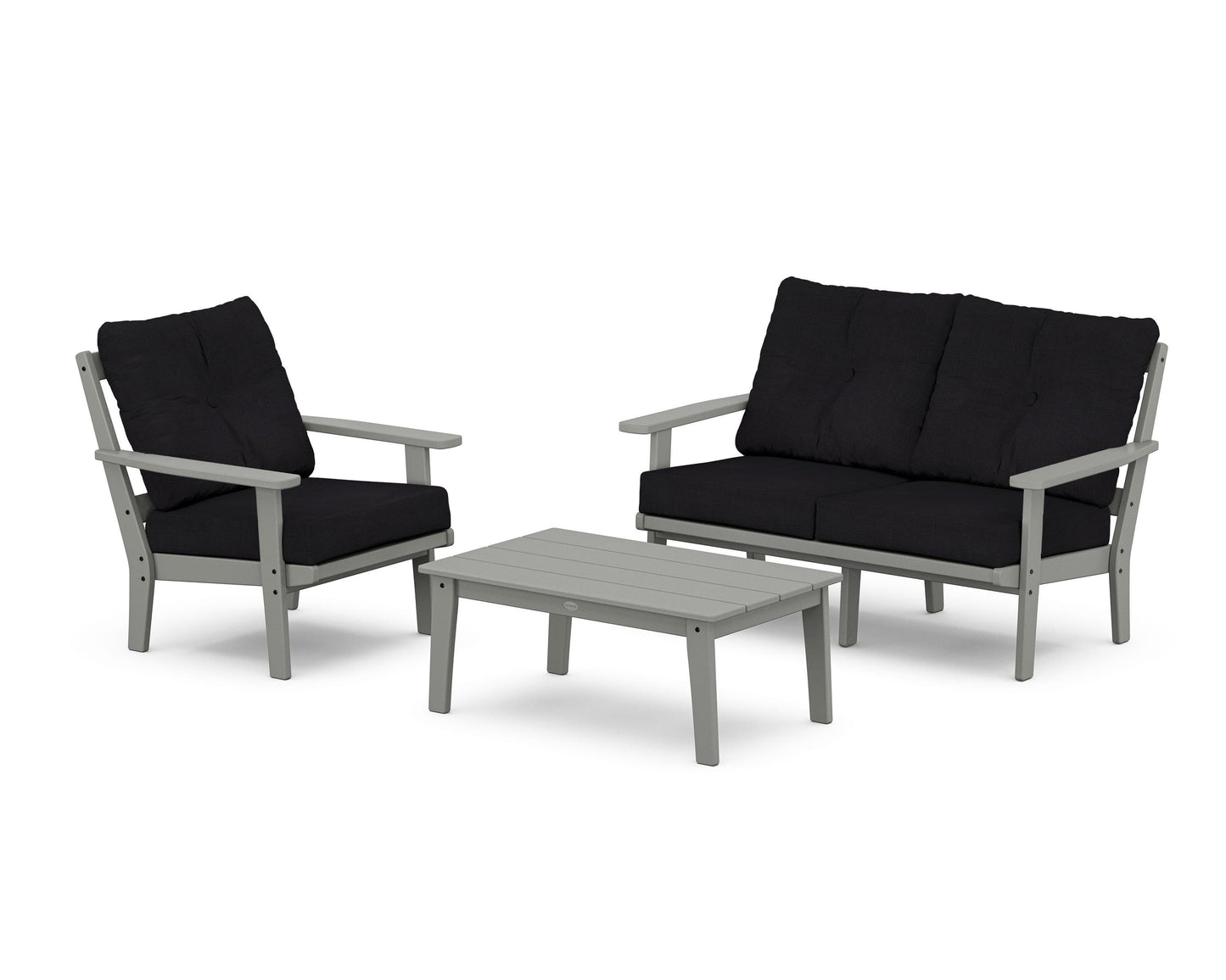 Oxford 3-Piece Deep Seating Set with Loveseat