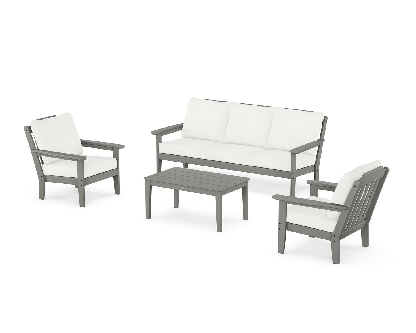 Cottage 4-Piece Deep Seating Set with Sofa