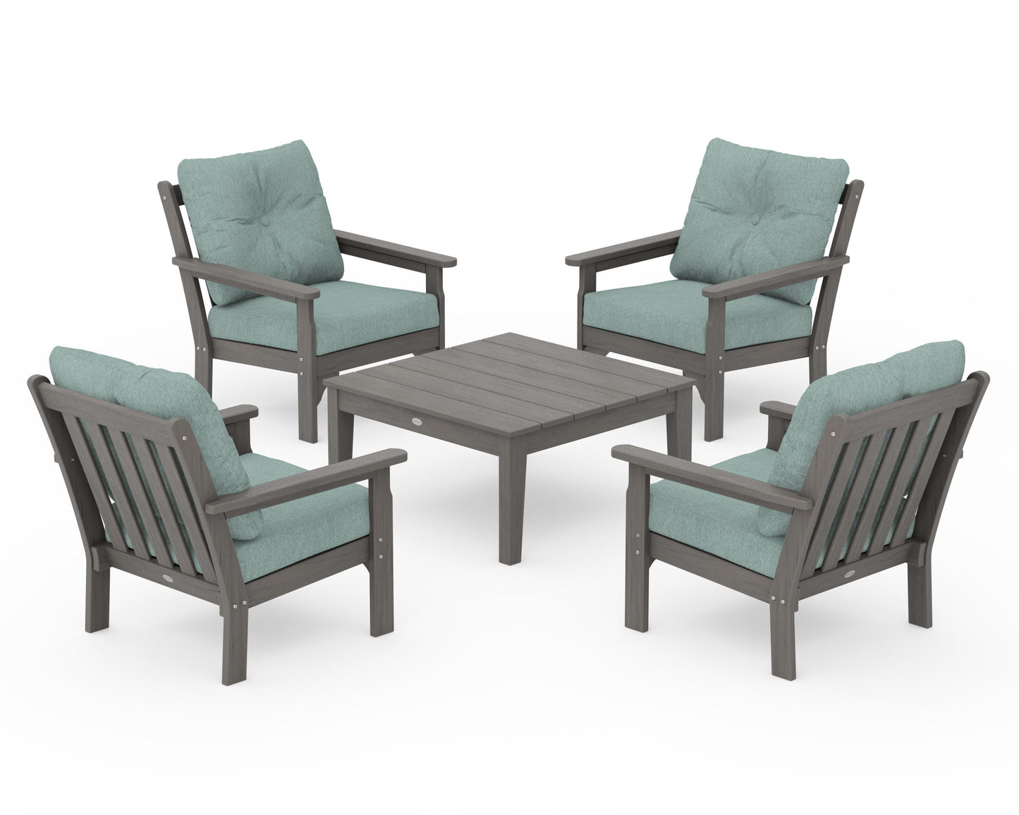 Vineyard 5-Piece Deep Seating Conversation Set
