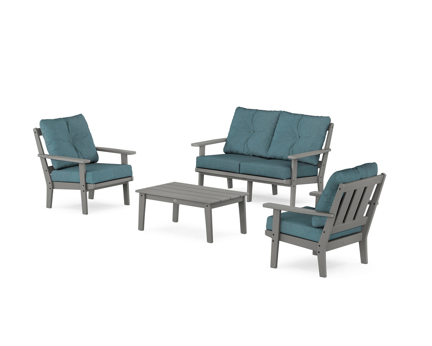 Oxford 4-Piece Deep Seating Set with Loveseat