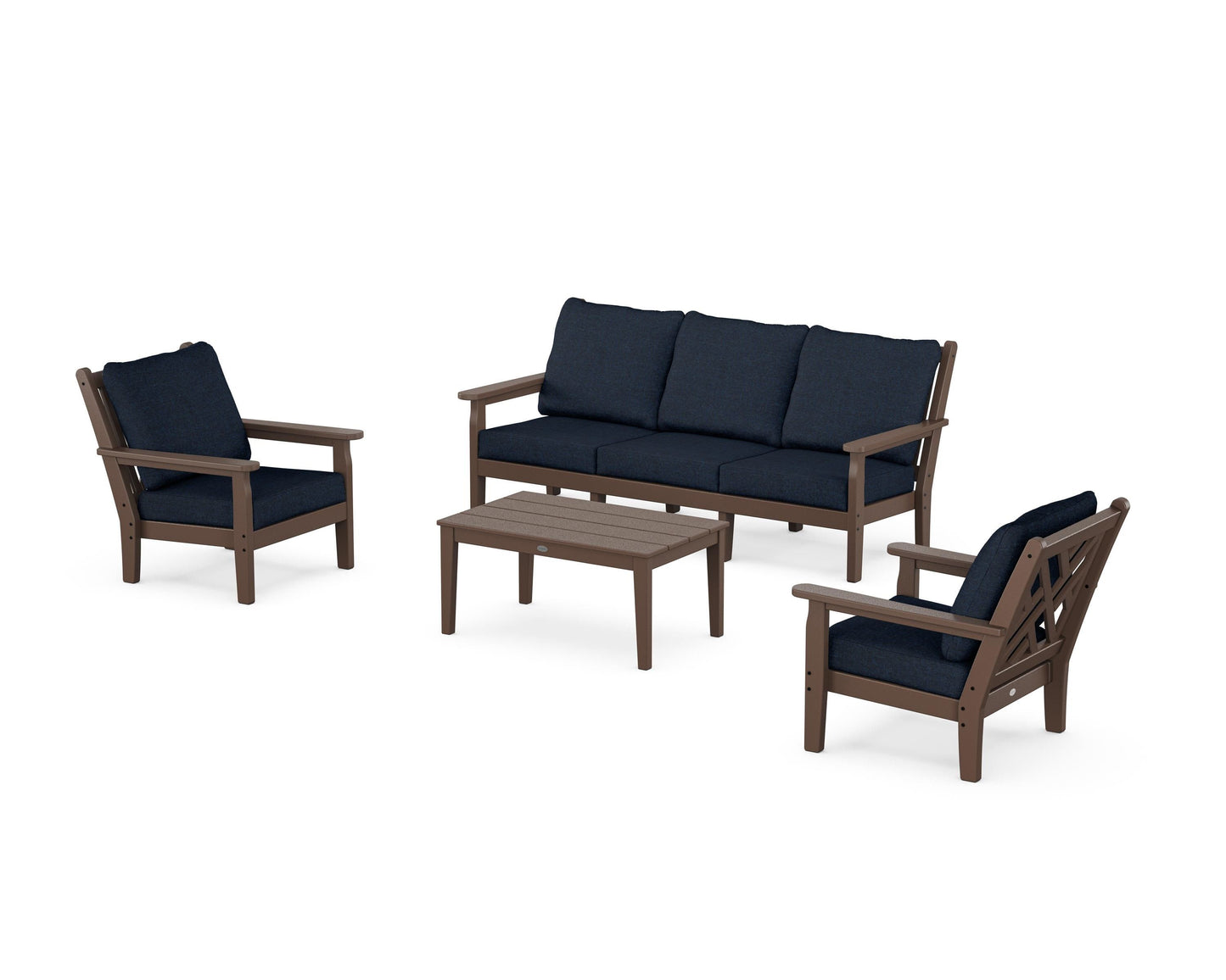 Chippendale 4-Piece Deep Seating Set with Sofa