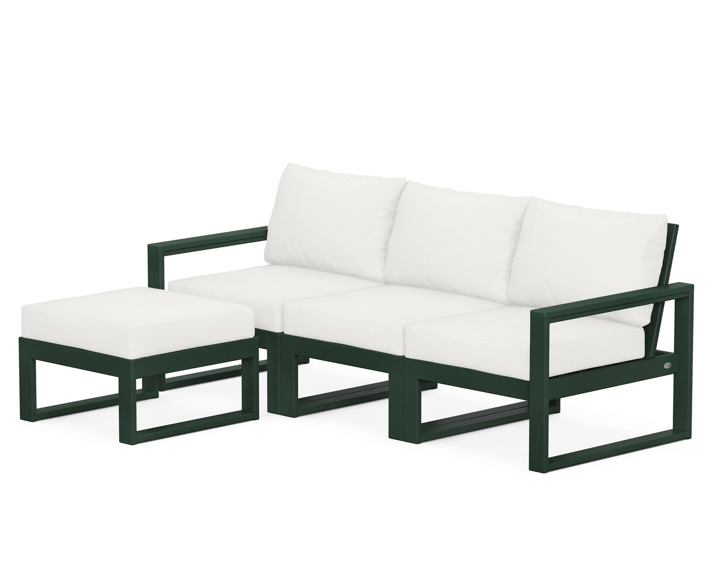 EDGE 4-Piece Modular Deep Seating Set with Ottoman