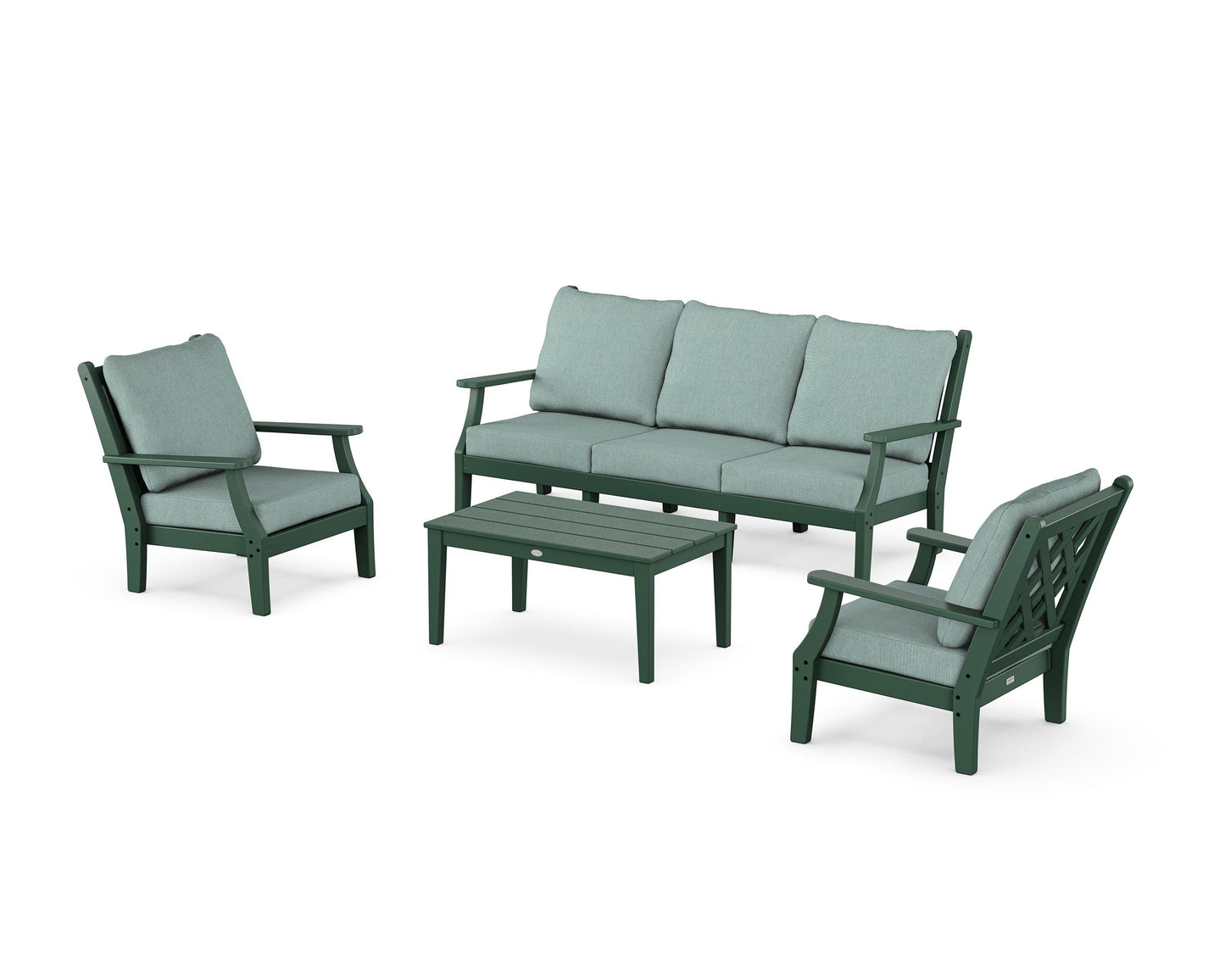 Wovendale 4-Piece Deep Seating Set with Sofa