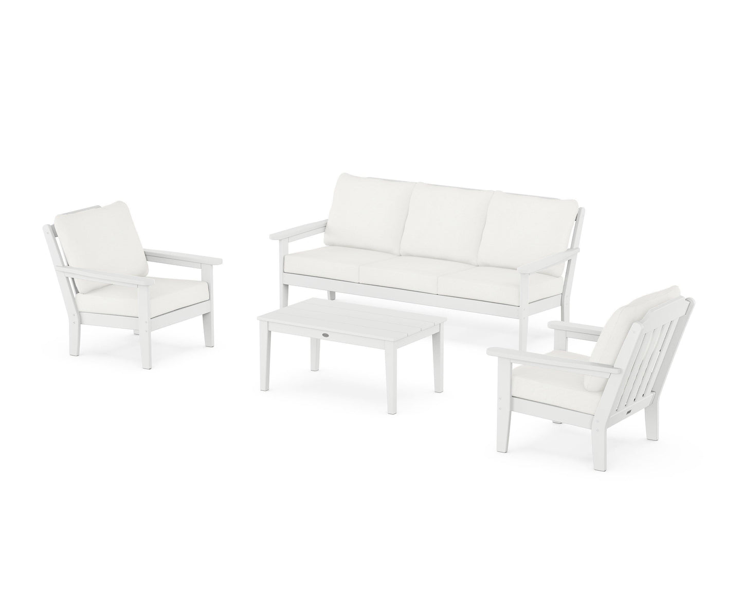 Cottage 4-Piece Deep Seating Set with Sofa