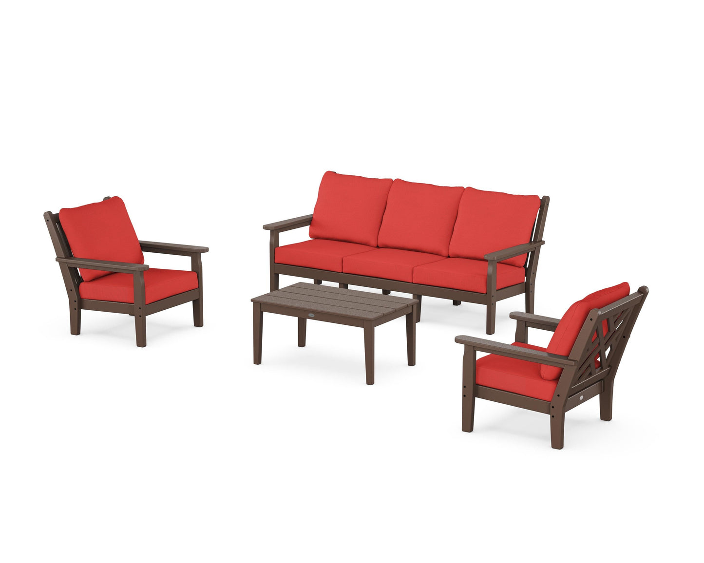 Chippendale 4-Piece Deep Seating Set with Sofa