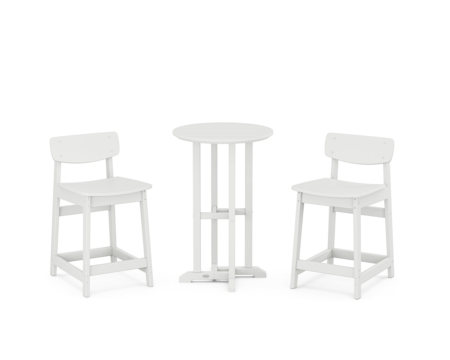 Modern Studio Urban Lowback 3-Piece Bistro Counter Set