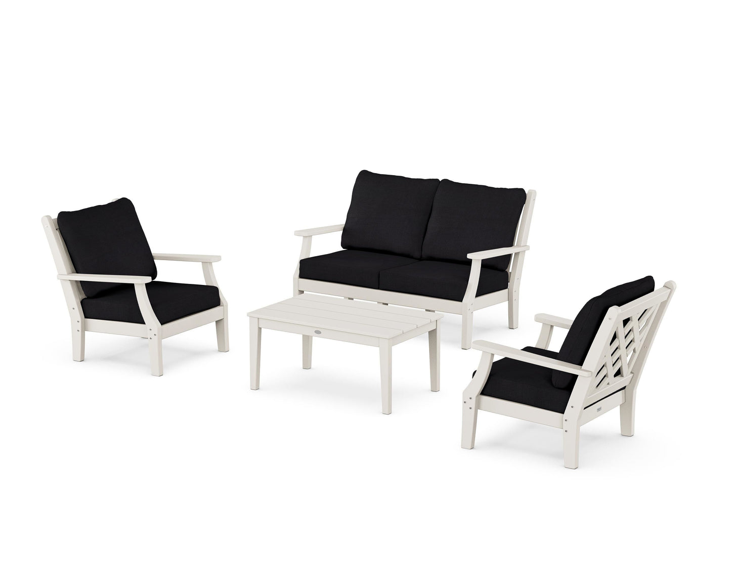 Wovendale 4-Piece Deep Seating Set with Loveseat