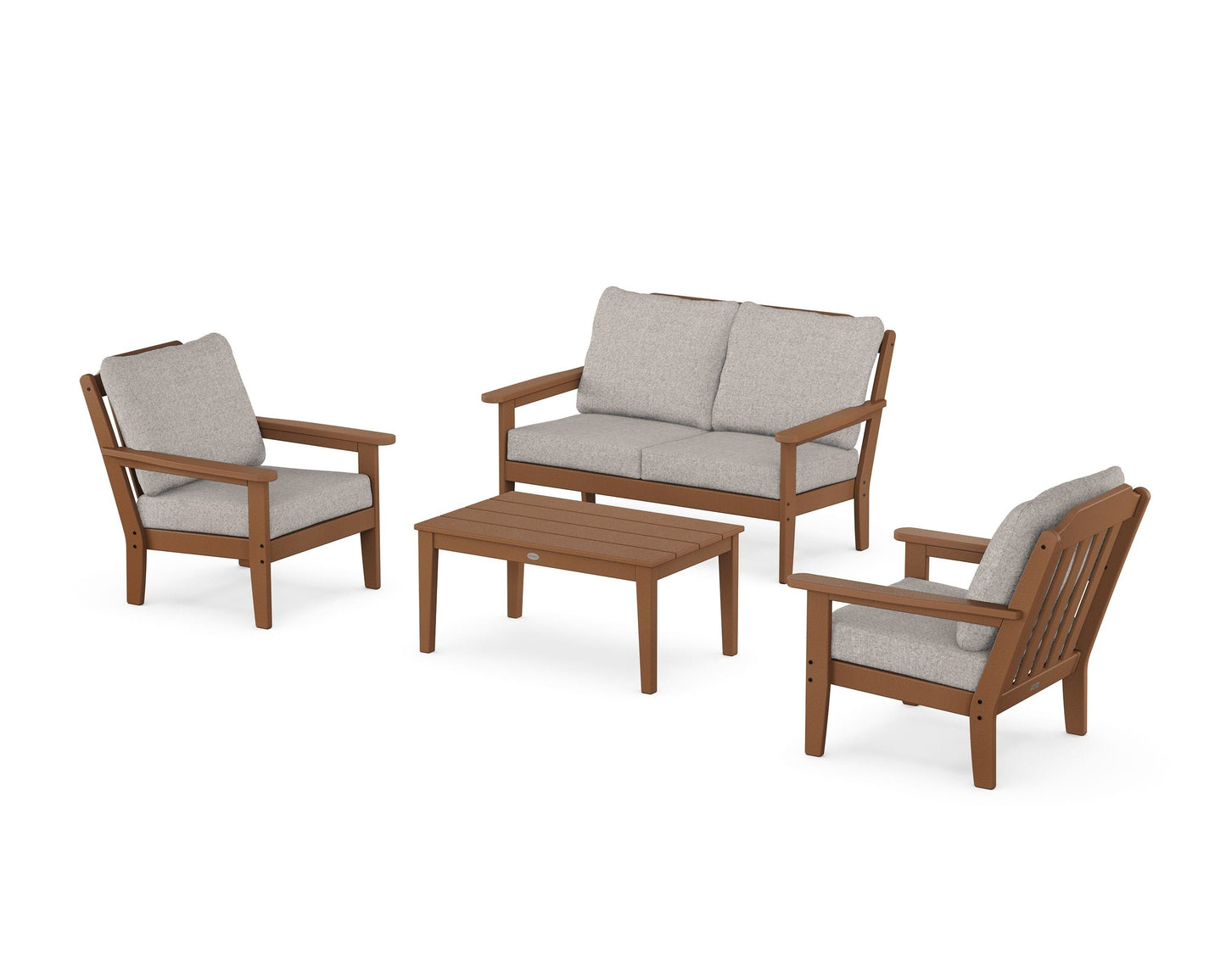 Cottage 4-Piece Deep Seating Set with Loveseat