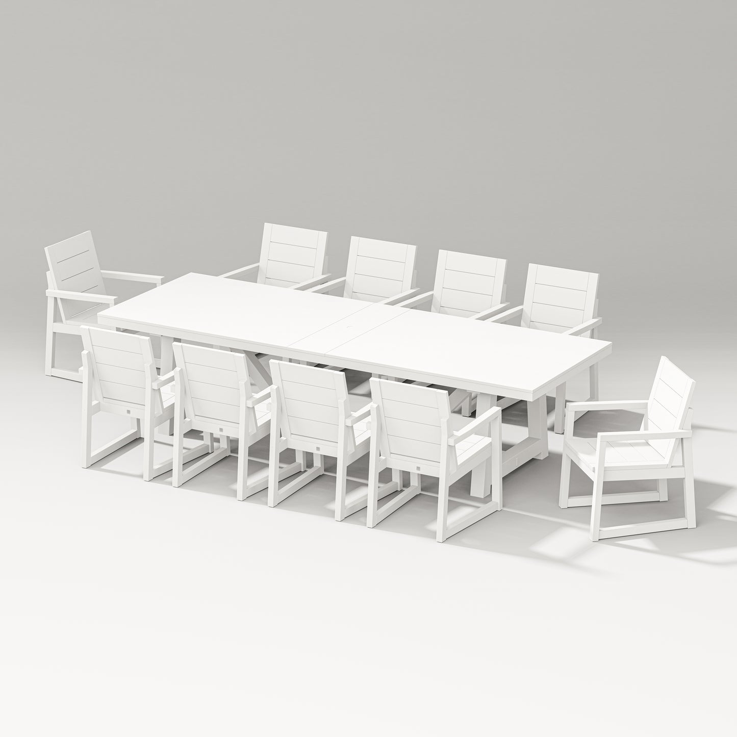 Elevate 11-Piece A-Frame Table Dining Set