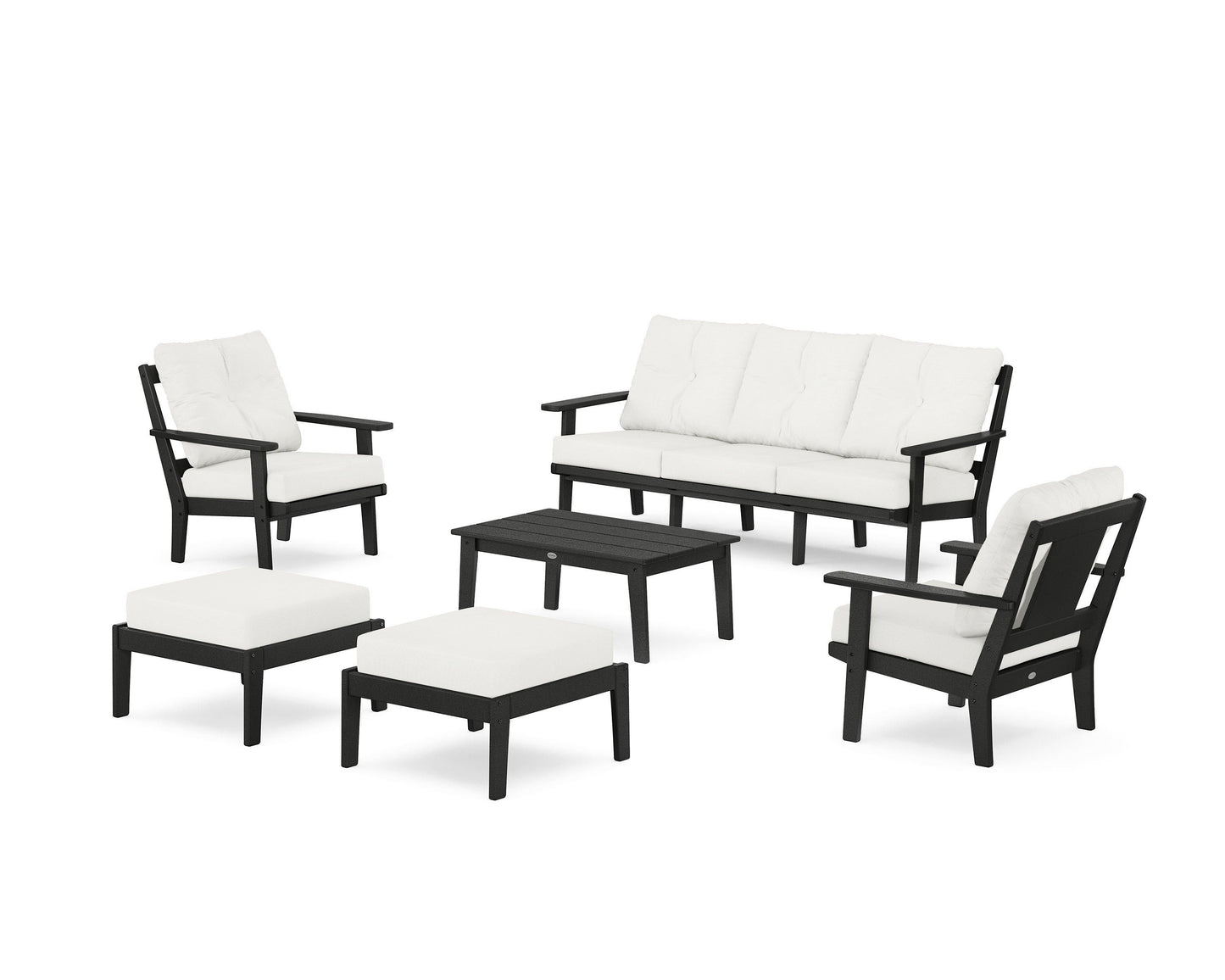 Prairie 6-Piece Lounge Sofa Set