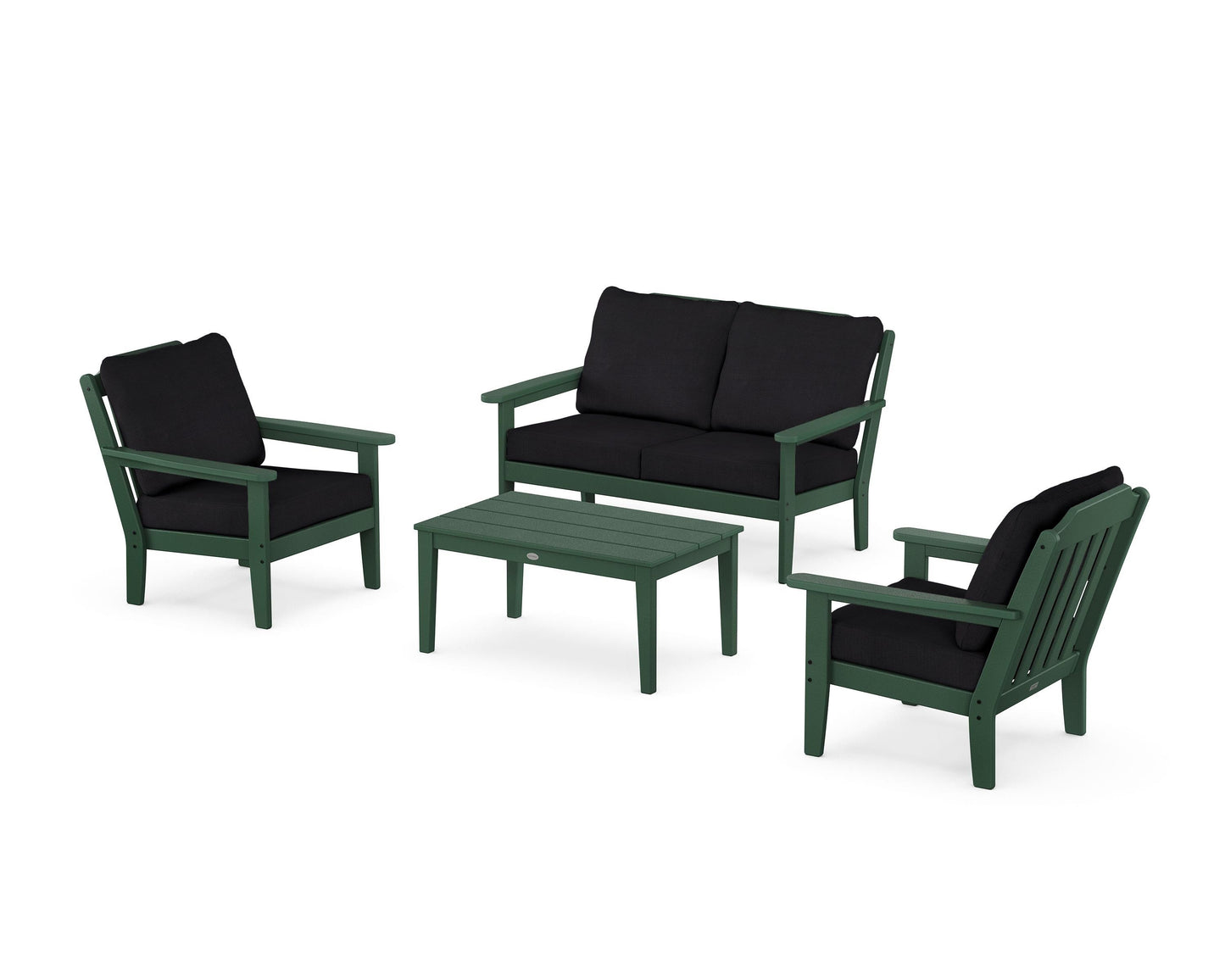 Cottage 4-Piece Deep Seating Set with Loveseat