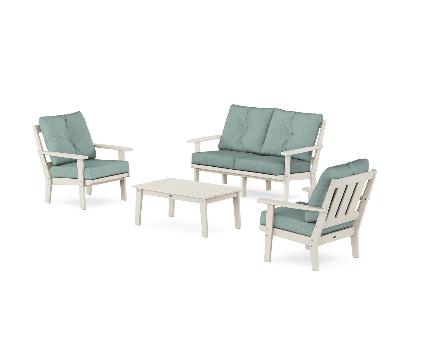 Oxford 4-Piece Deep Seating Set with Loveseat