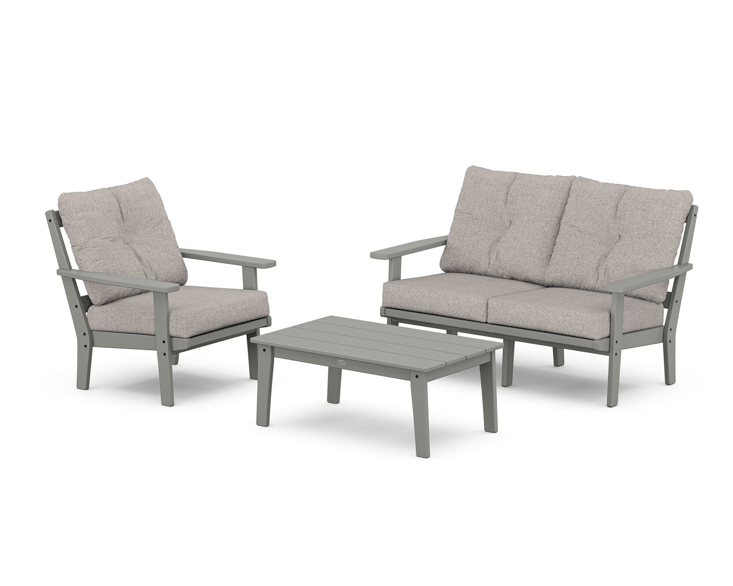 Prairie 3-Piece Deep Seating Set with Loveseat