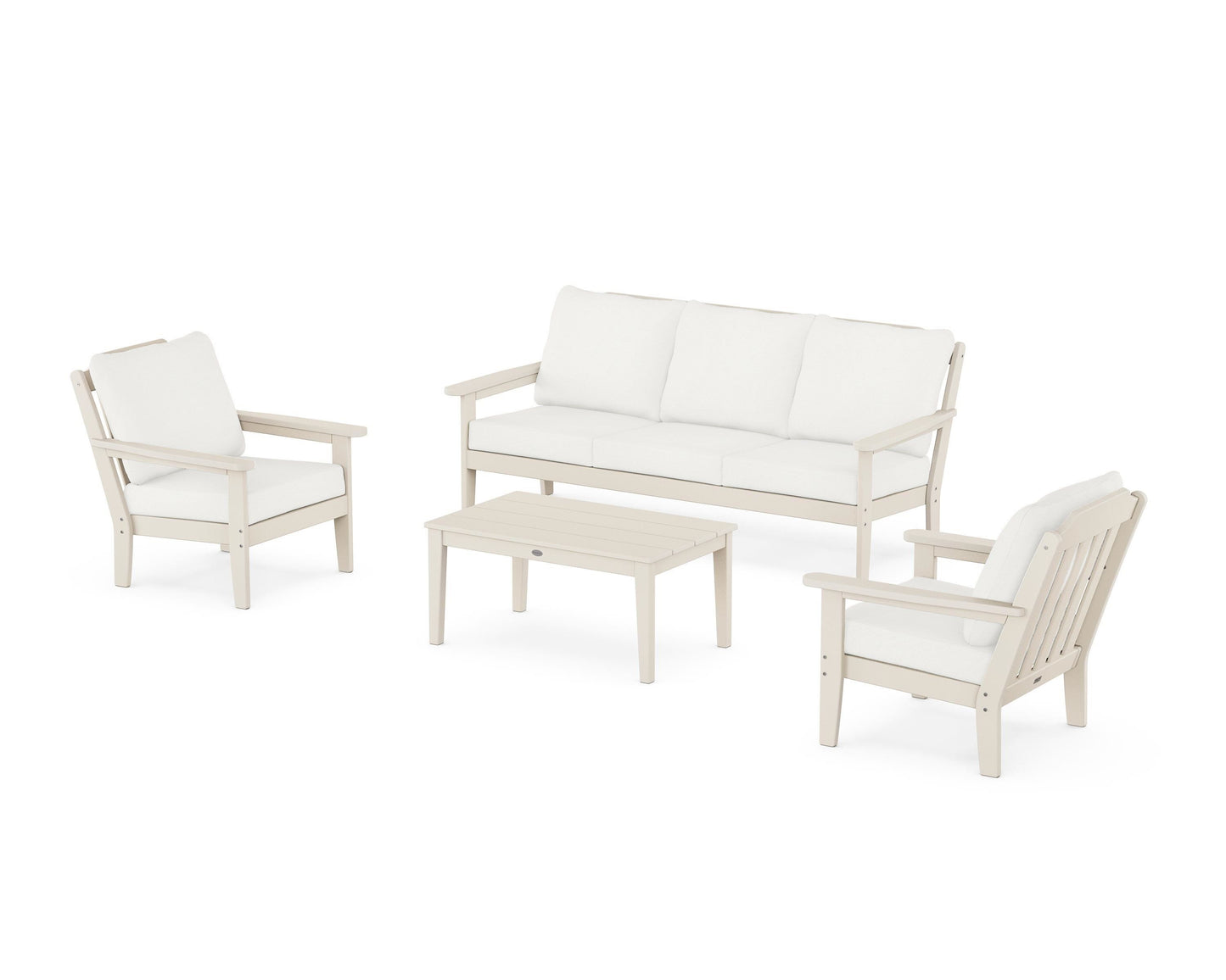 Cottage 4-Piece Deep Seating Set with Sofa