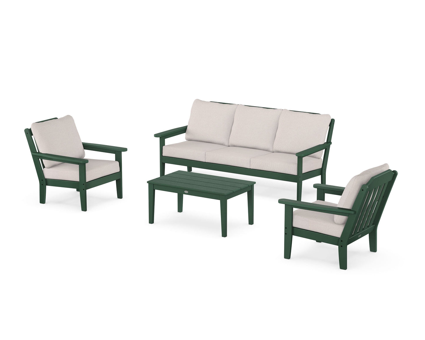 Cottage 4-Piece Deep Seating Set with Sofa