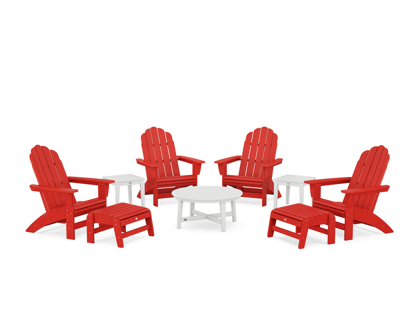 Vineyard Grand Adirondack 9-Piece Conversation Set