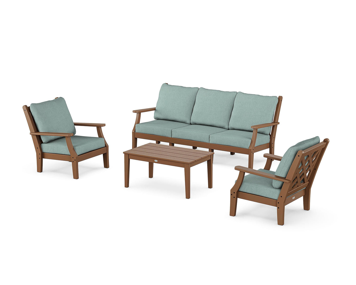 Wovendale 4-Piece Deep Seating Set with Sofa