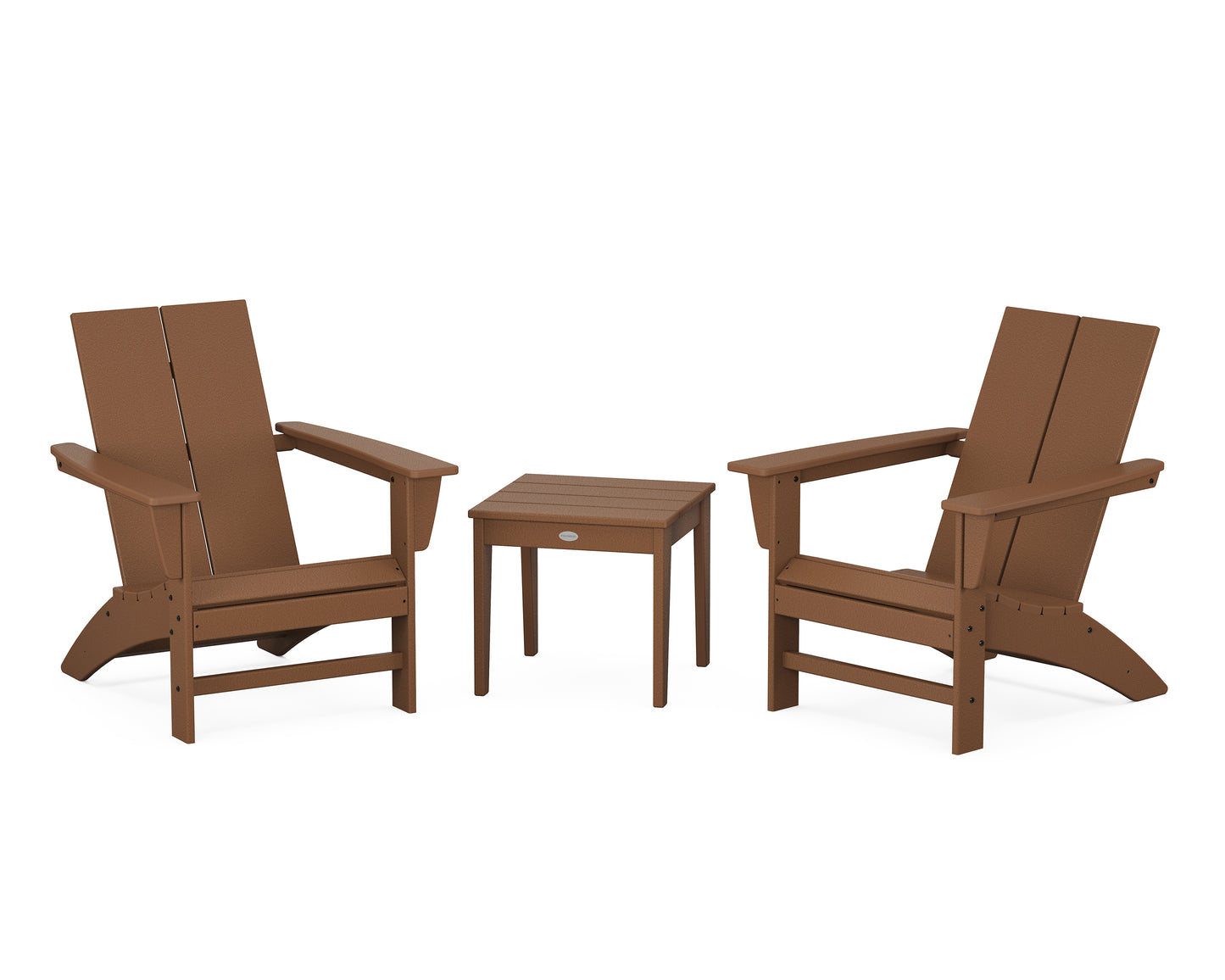 Cottage Modern Adirondack Chair 3-Piece Set