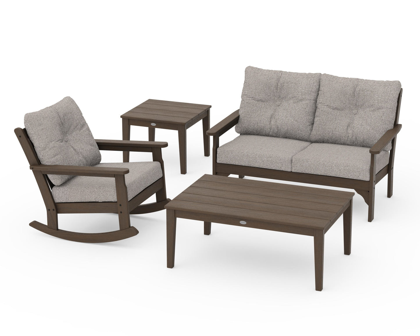 Vineyard 4-Piece Deep Seating Rocker Set