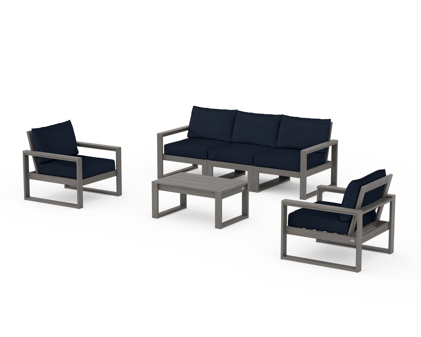 EDGE Sectional 4-Piece Deep Seating Set with Sofa