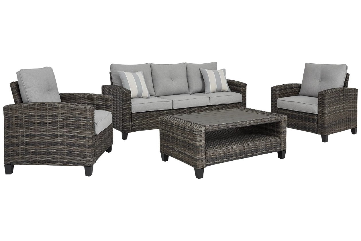 Clover Brooke 4-Piece Outdoor Conversation Set