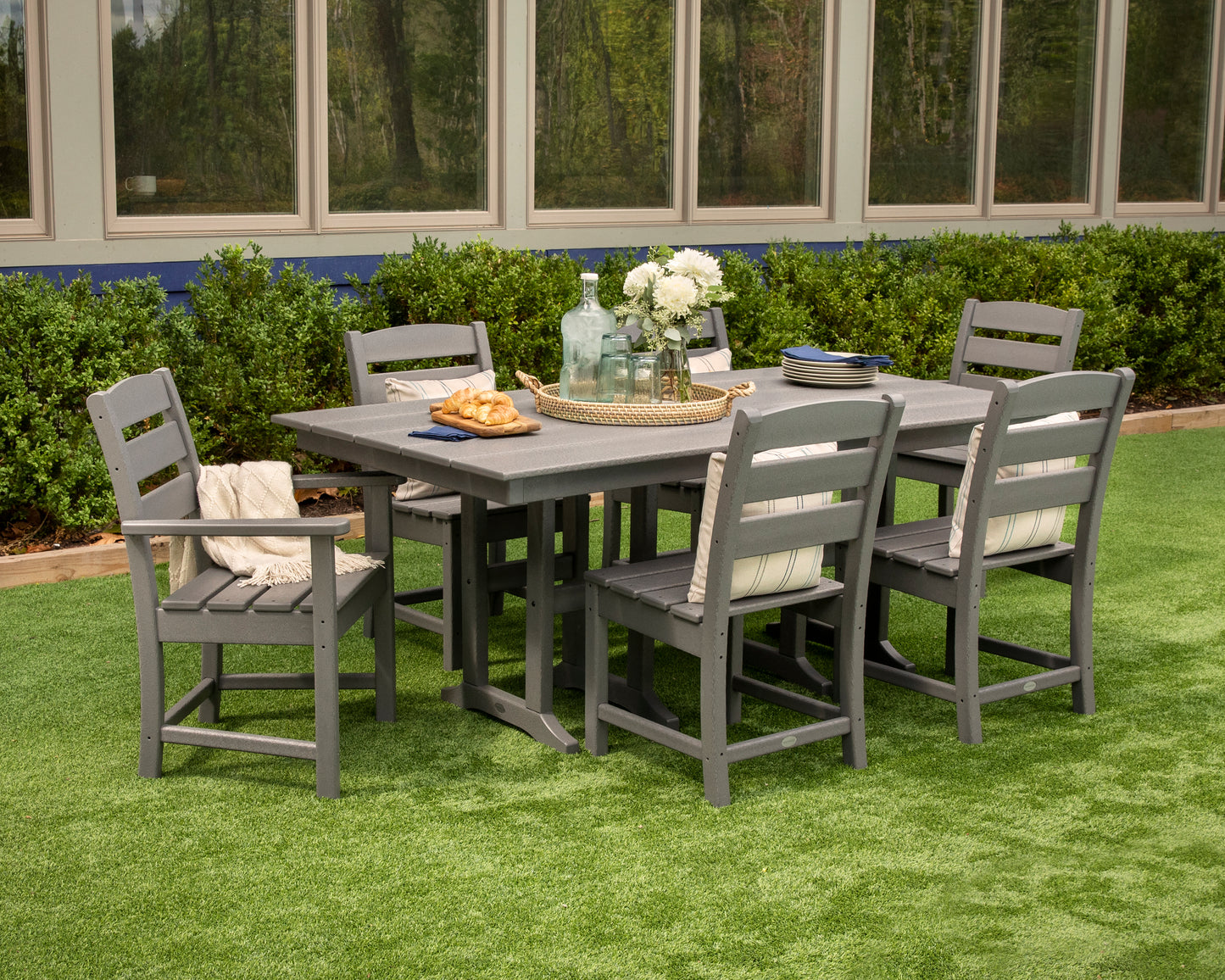 Polywood Farmhouse 37" x 72" Dining Table